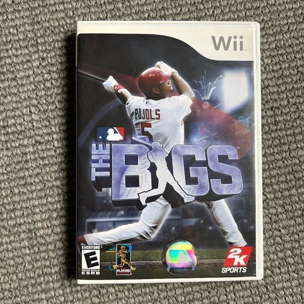 Wii THE BIGS baseball game - Albert Pujols cover